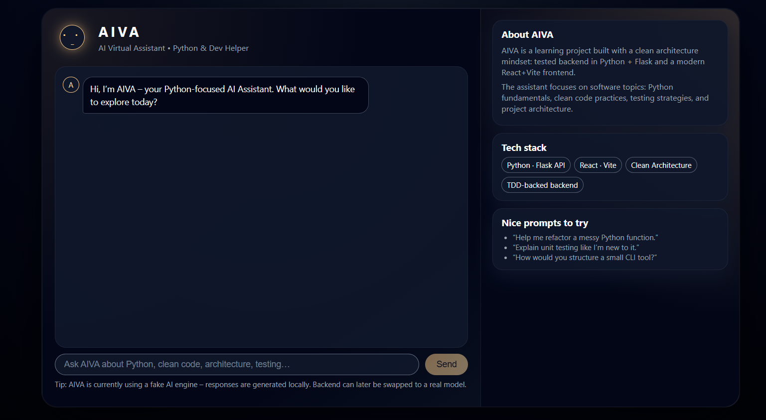 AIVA – AI Virtual Assistant